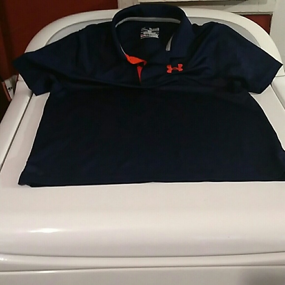 under armour polo heatgear loose